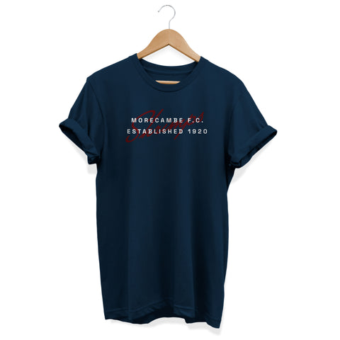 Morecambe Established Navy T-Shirt