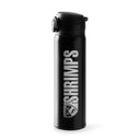 Black Flip Top Water Bottle