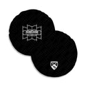 Large 24" Circle Cushion Black